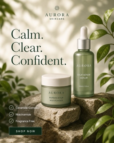Botanical serum creative